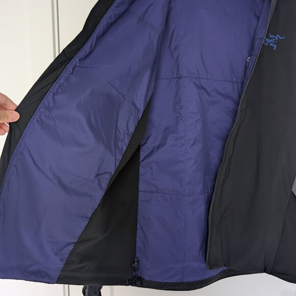 (NWT) Arc'teryx-  Atom Hoody Men's (Black/Soul/Electra) - Picture 11 of 15